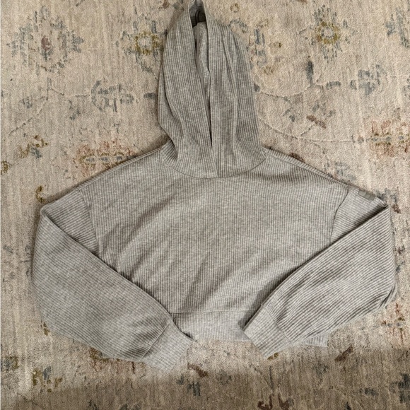 Alo Yoga Muse Hoodie, cozy athletic gray - Picture 4 of 5
